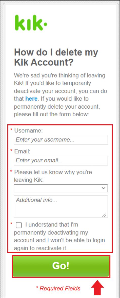 kik remove account|delete your kik account.